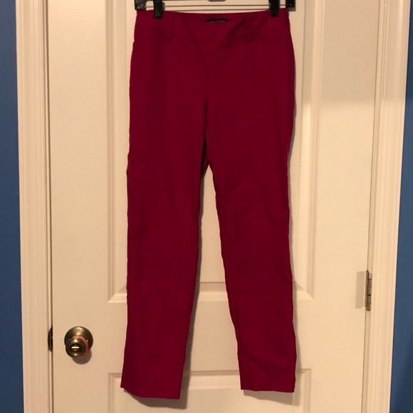 WHBM, Magenta Perform Form Pants - Picture 2 of 4